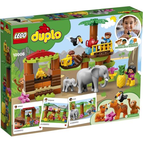  LEGO DUPLO Town Tropical Island 10906 Building Bricks (73 Pieces)