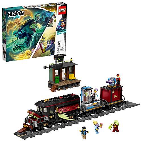  LEGO Hidden Side Ghost Train Express 70424 Building Kit, Train Toy for 8+ Year Old Boys and Girls, Interactive Augmented Reality Playset (698 Pieces)