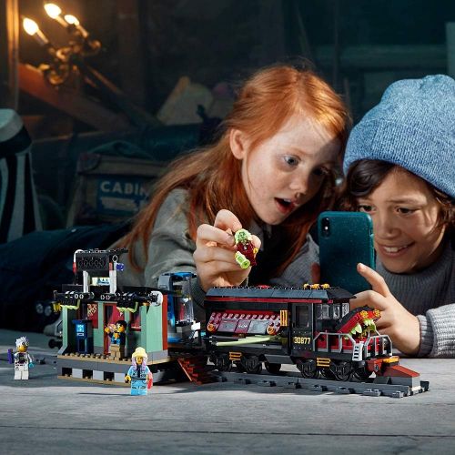  LEGO Hidden Side Ghost Train Express 70424 Building Kit, Train Toy for 8+ Year Old Boys and Girls, Interactive Augmented Reality Playset (698 Pieces)