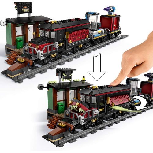  LEGO Hidden Side Ghost Train Express 70424 Building Kit, Train Toy for 8+ Year Old Boys and Girls, Interactive Augmented Reality Playset (698 Pieces)