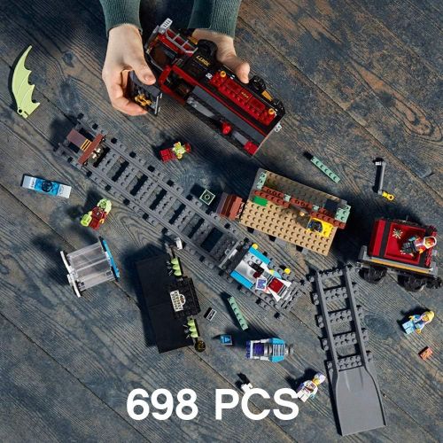  LEGO Hidden Side Ghost Train Express 70424 Building Kit, Train Toy for 8+ Year Old Boys and Girls, Interactive Augmented Reality Playset (698 Pieces)