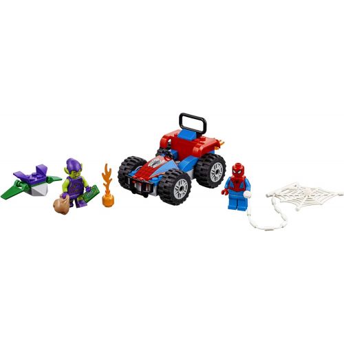  LEGO Marvel Spider-Man Car Chase 76133 Building Kit, Green Goblin and Spider Man Superhero Car Toy Chase (52 Pieces) (Discontinued by Manufacturer)