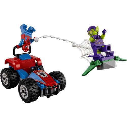  LEGO Marvel Spider-Man Car Chase 76133 Building Kit, Green Goblin and Spider Man Superhero Car Toy Chase (52 Pieces) (Discontinued by Manufacturer)