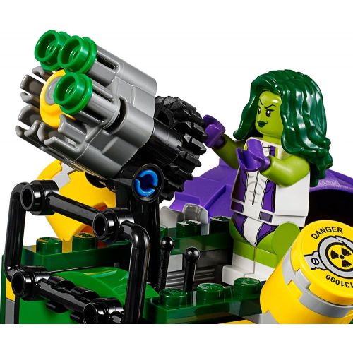  LEGO Marvel Super Heroes Hulk vs. Red Hulk 76078 Superhero Toy