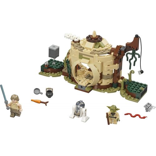  LEGO Star Wars: The Empire Strikes Back Yoda’s Hut 75208 Buildin g Kit (229 Pieces) (Discontinued by Manufacturer)