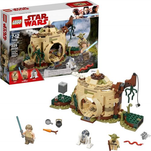  LEGO Star Wars: The Empire Strikes Back Yoda’s Hut 75208 Buildin g Kit (229 Pieces) (Discontinued by Manufacturer)