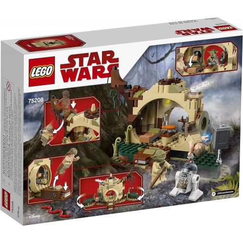  LEGO Star Wars: The Empire Strikes Back Yoda’s Hut 75208 Buildin g Kit (229 Pieces) (Discontinued by Manufacturer)