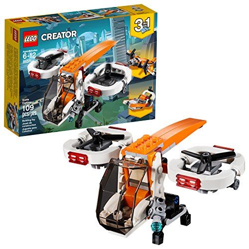  LEGO Creator 3in1 Drone Explorer 31071 Building Kit (109 Pieces) (Discontinued by Manufacturer)