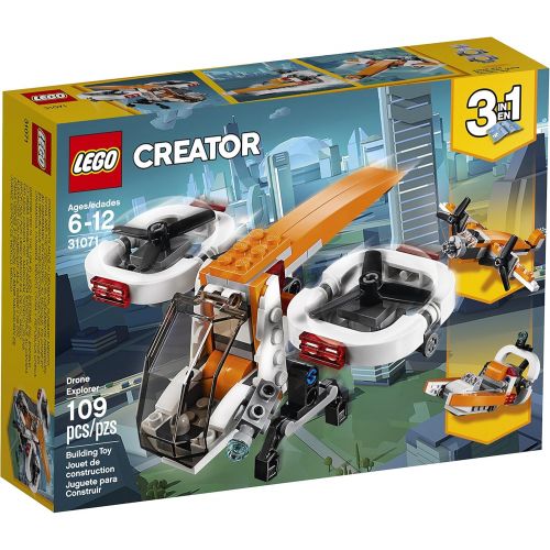  LEGO Creator 3in1 Drone Explorer 31071 Building Kit (109 Pieces) (Discontinued by Manufacturer)