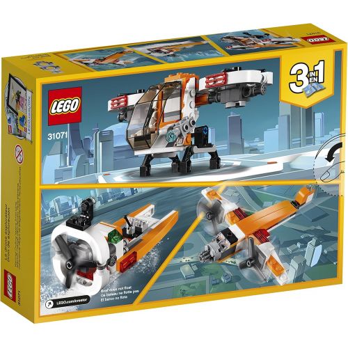  LEGO Creator 3in1 Drone Explorer 31071 Building Kit (109 Pieces) (Discontinued by Manufacturer)