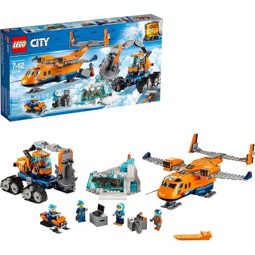  LEGO City Arctic Supply Plane 60196 Building Kit (707 Pieces) (Discontinued by Manufacturer)