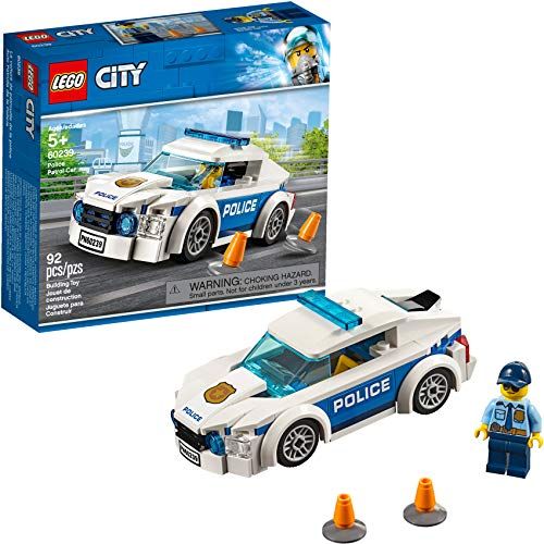  LEGO City Police Patrol Car 60239 Building Kit (92 Pieces)