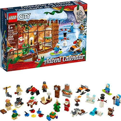  LEGO City Advent Calendar 60235 Building Kit (234 Pieces) (Discontinued by Manufacturer)