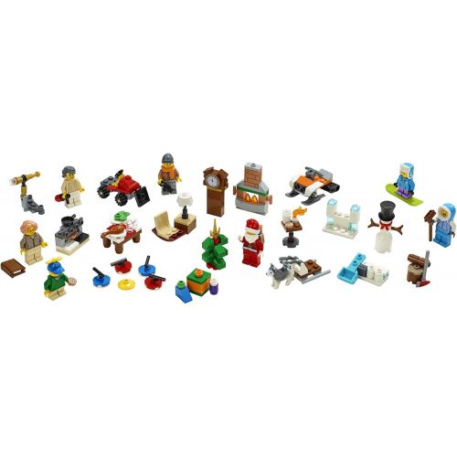  LEGO City Advent Calendar 60235 Building Kit (234 Pieces) (Discontinued by Manufacturer)