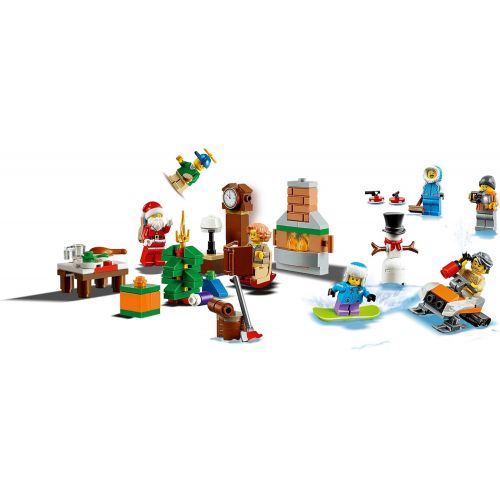  LEGO City Advent Calendar 60235 Building Kit (234 Pieces) (Discontinued by Manufacturer)