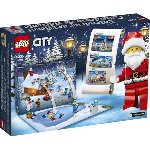  LEGO City Advent Calendar 60235 Building Kit (234 Pieces) (Discontinued by Manufacturer)