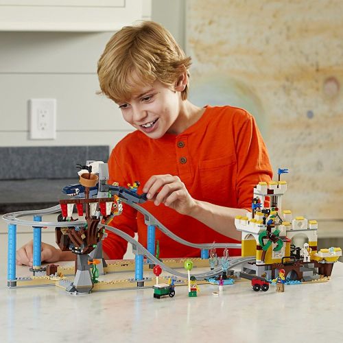  LEGO Creator 3in1 Pirate Roller Coaster 31084 Building Kit (923 Pieces) (Discontinued by Manufacturer)