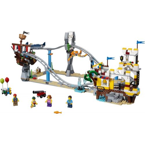  LEGO Creator 3in1 Pirate Roller Coaster 31084 Building Kit (923 Pieces) (Discontinued by Manufacturer)