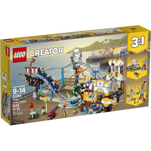  LEGO Creator 3in1 Pirate Roller Coaster 31084 Building Kit (923 Pieces) (Discontinued by Manufacturer)