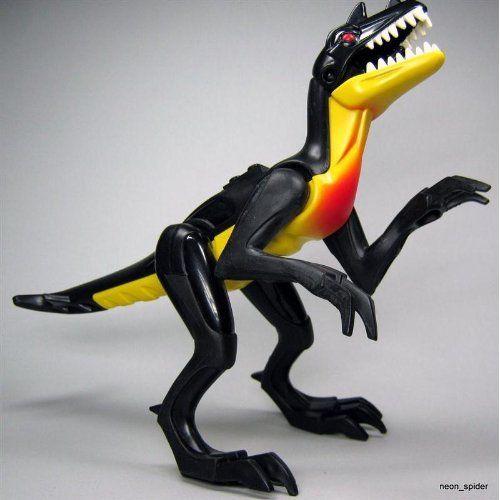  LEGO Dino Jurassic - Dinosaur Raptor Black and Yellow