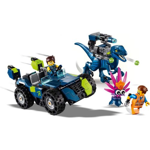  LEGO THE LEGO MOVIE 2 Rex’s Rex-treme Offroader! 70826 Dinosaur Car Toy Set For Boys and Girls, Action Building Kit (236 Pieces)