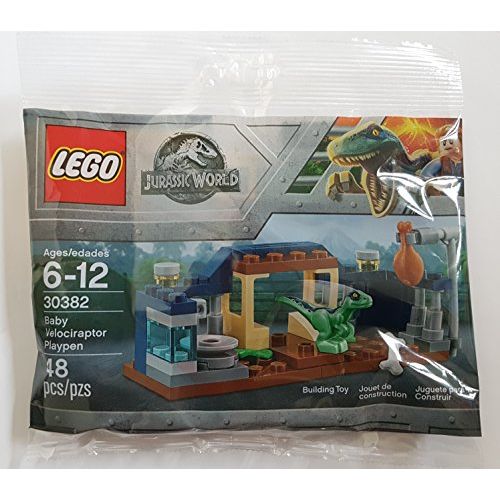  LEGO Jurassic World Baby Velociraptor Playpen (30382) Bagged