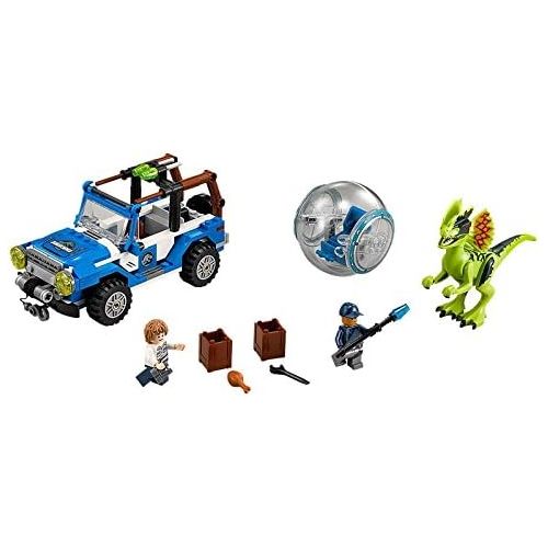  LEGO Jurassic World Dilophosaurus Ambush 75916 Building Kit