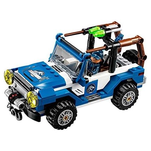  LEGO Jurassic World Dilophosaurus Ambush 75916 Building Kit