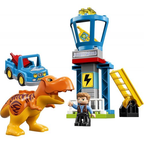  LEGO DUPLO Jurassic World T. rex Tower 10880 Building Blocks (22 Pieces) (Discontinued by Manufacturer)