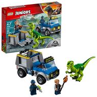 LEGO Juniors/4+ Jurassic World Raptor Rescue Truck 10757 Building Kit (85 Pieces) (Discontinued by Manufacturer)