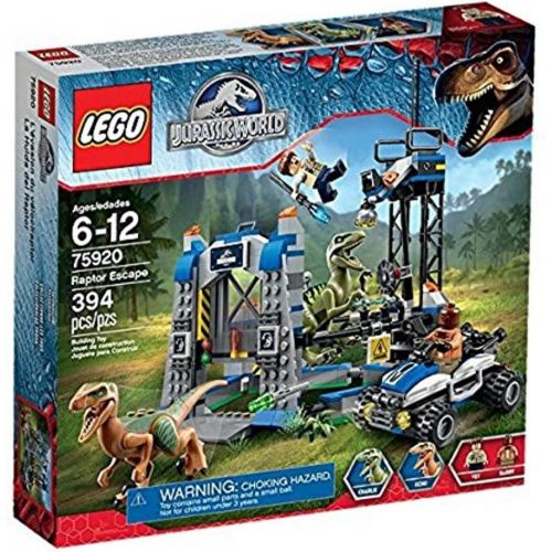  LEGO Jurassic Park Jurassic World Raptor Escape Set #75920