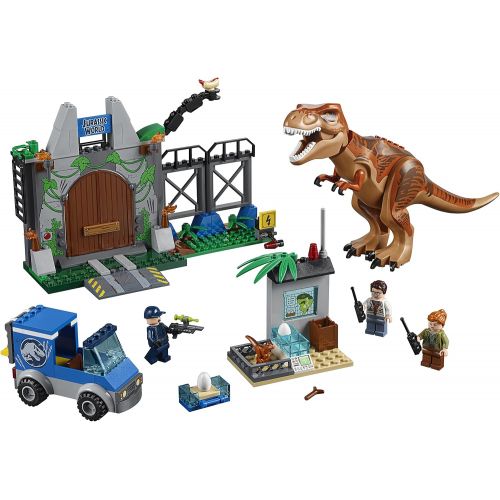  LEGO Juniors/4+ Jurassic World T. rex Breakout 10758 Building Kit (150 Pieces)