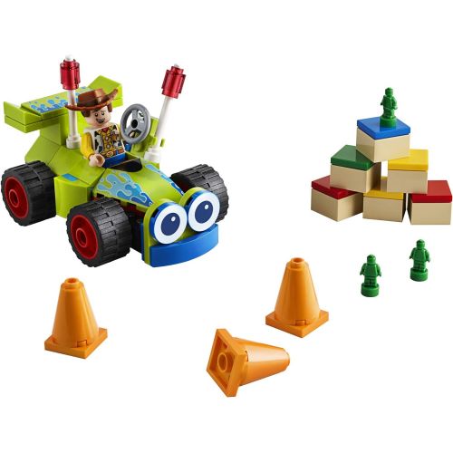  LEGO | Disney Pixar’s Toy Story 4 Woody & RC 10766 Building Kit (69 Pieces)