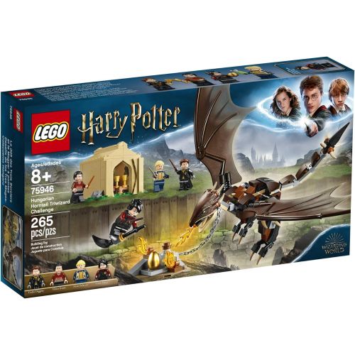  LEGO Harry Potter and The Goblet of Fire Hungarian Horntail Triwizard Challenge 75946 Building Kit (265 Pieces)