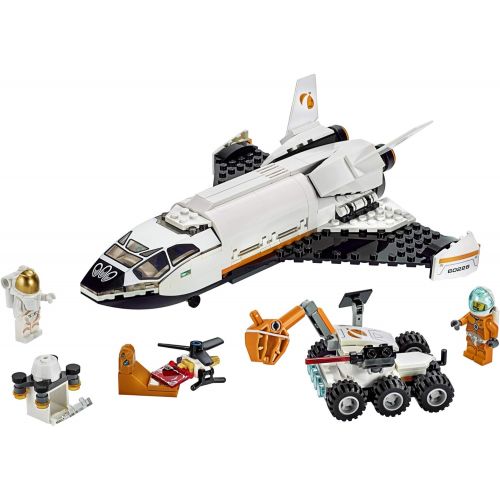  LEGO City Space Mars Research Shuttle 60226 Space Shuttle Toy Building Kit with Mars Rover and Astronaut Minifigures, Top STEM Toy for Boys and Girls (273 Pieces)