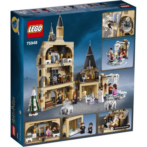  LEGO Harry Potter Hogwarts Clock Tower 75948 Build and Play Tower Set with Harry Potter Minifigures, Popular Harry Potter Gift and Playset with Ron Weasley, Hermione Granger and mo