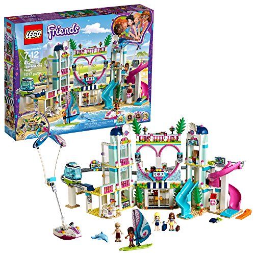  LEGO Friends Heartlake City Resort 41347 Top Hotel Building Blocks Kit for Kids Aged 7-12, Popular and Fun Toy Set for Girls (1017 Pieces)