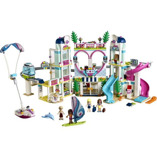  LEGO Friends Heartlake City Resort 41347 Top Hotel Building Blocks Kit for Kids Aged 7-12, Popular and Fun Toy Set for Girls (1017 Pieces)