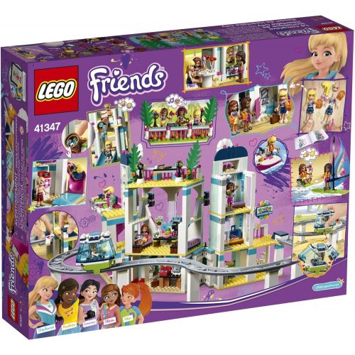  LEGO Friends Heartlake City Resort 41347 Top Hotel Building Blocks Kit for Kids Aged 7-12, Popular and Fun Toy Set for Girls (1017 Pieces)