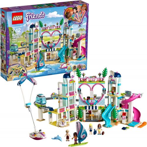  LEGO Friends Heartlake City Resort 41347 Top Hotel Building Blocks Kit for Kids Aged 7-12, Popular and Fun Toy Set for Girls (1017 Pieces)