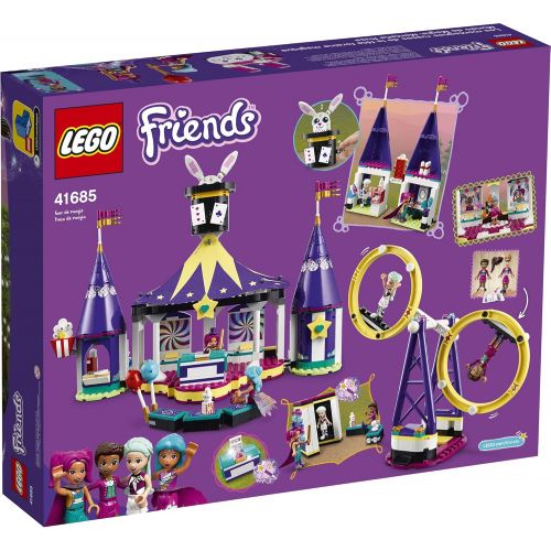  LEGO Friends Magical Funfair Roller Coaster 41685 Building Kit; Pretend Playset for Kids Who Love Theme Park Toys; New 2021 (974 Pieces)