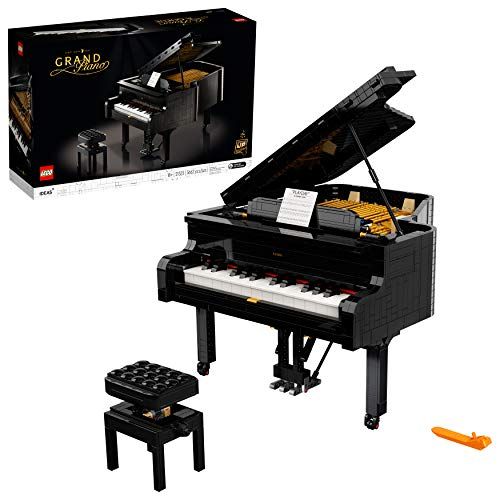  LEGO Ideas Grand Piano 21323 Model Building Kit, Build Your Own Playable Grand Piano, an Exciting DIY Project for The Pianist, Musician, Music Lover or Hobbyist in Your Life (3,662