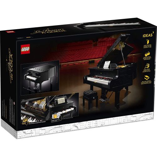  LEGO Ideas Grand Piano 21323 Model Building Kit, Build Your Own Playable Grand Piano, an Exciting DIY Project for The Pianist, Musician, Music Lover or Hobbyist in Your Life (3,662