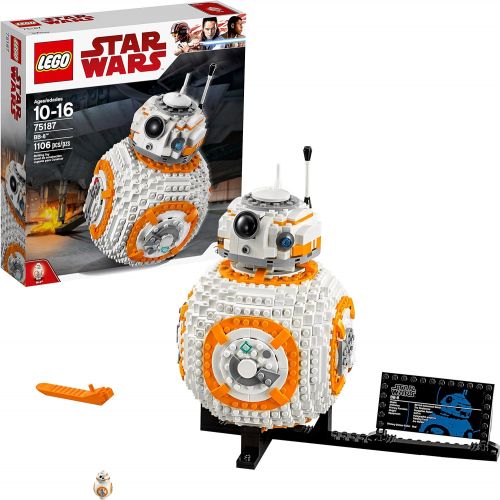  LEGO Star Wars VIII BB 8 75187 Building Kit (1106 Piece)