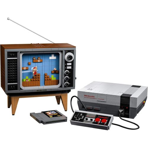  LEGO Nintendo Entertainment System 71374 Building Kit; Creative Set for Adults; Build Your Own NES and TV, New 2021 (2,646 Pieces)