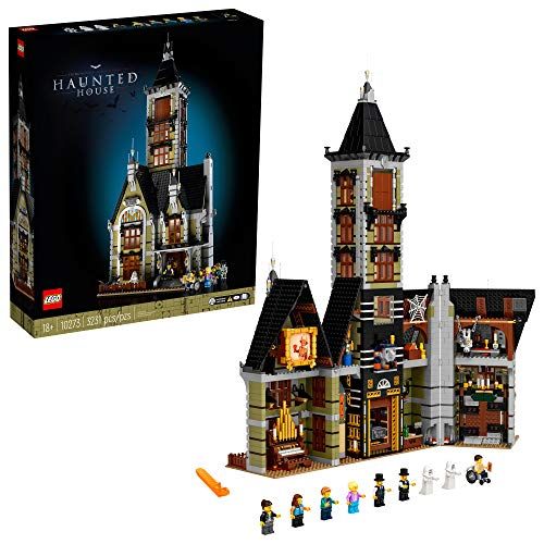  LEGO Haunted House (10273) Building Kit; a Displayable Model Haunted House and a Creative DIY Project for Adults, New 2021 (3,231 Pieces)