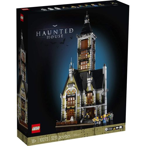  LEGO Haunted House (10273) Building Kit; a Displayable Model Haunted House and a Creative DIY Project for Adults, New 2021 (3,231 Pieces)