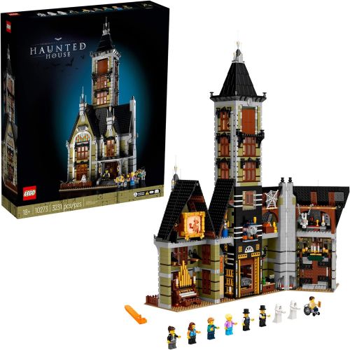  LEGO Haunted House (10273) Building Kit; a Displayable Model Haunted House and a Creative DIY Project for Adults, New 2021 (3,231 Pieces)