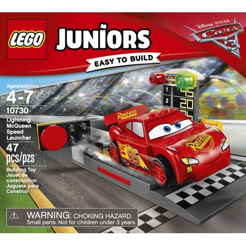  LEGO Juniors Lightning McQueen Speed Launcher 10730 Building Kit