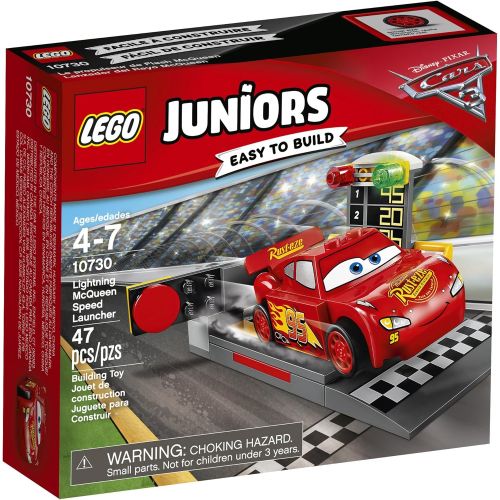  LEGO Juniors Lightning McQueen Speed Launcher 10730 Building Kit